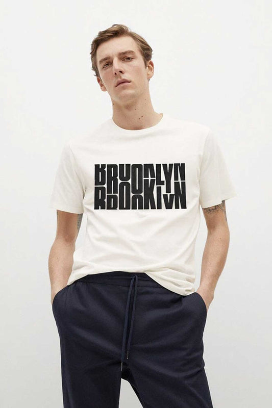 Polo Republica Edmonton Men's Brooklyn Printed Crew Neck Tee Shirt