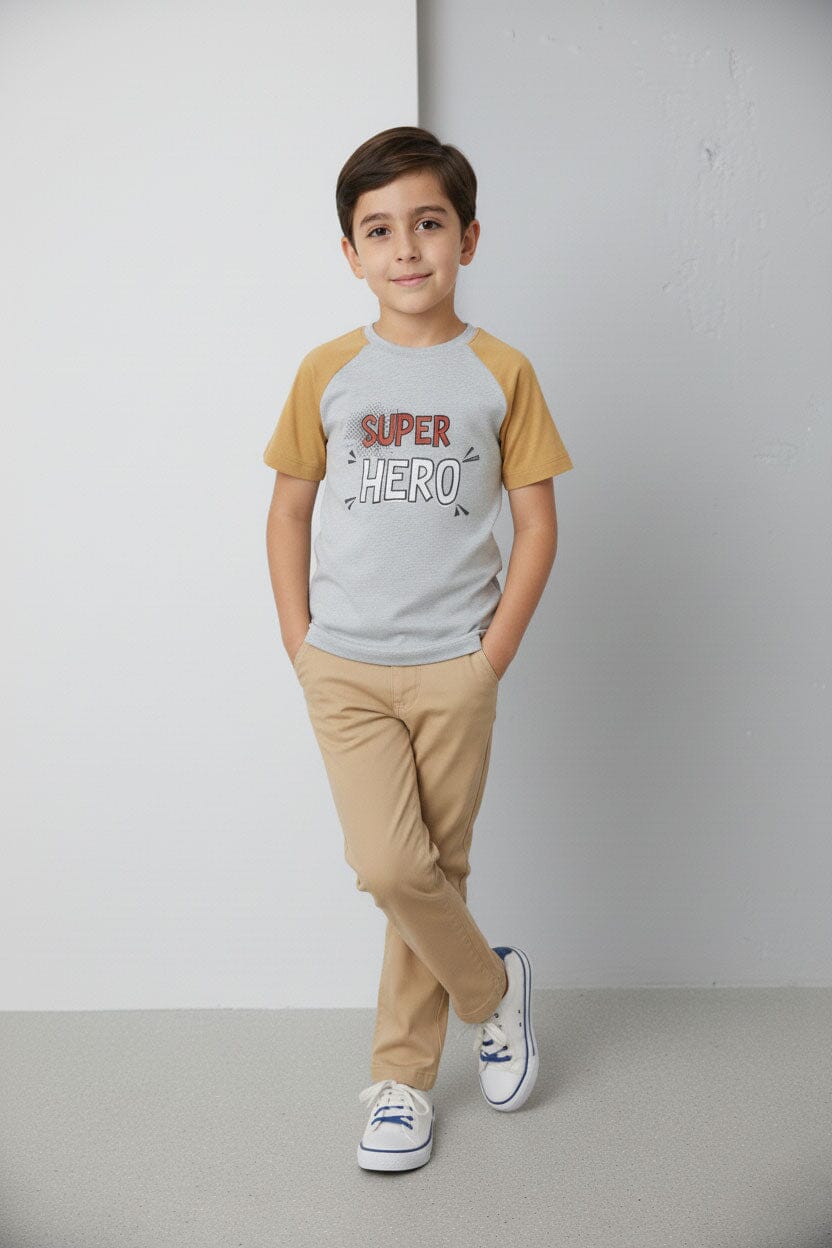 Styles Republic Boy's Super Hero Tee Shirt