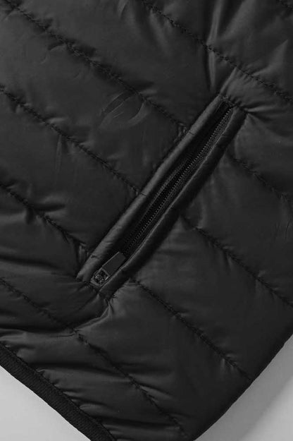 Men's Double Pony Embroidered Body Warmer Puffer Gilet