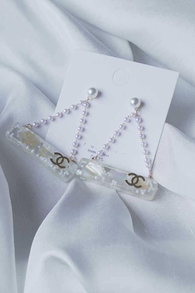 BAMNATION Double C Triangular Earrings