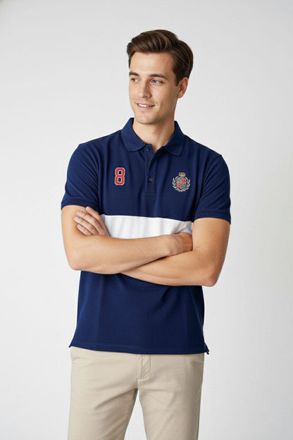 Polo Republica Men's 8 Crown Polo Shirt