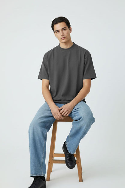 Men's Basic Pique Tee Shirt