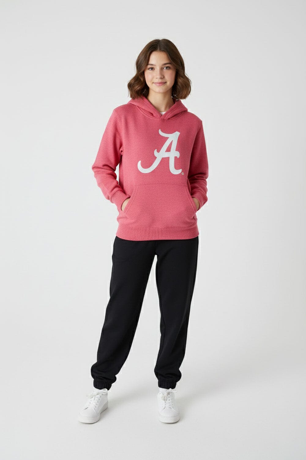 Gen 2 Girl's Crimson Pullover Hoodie