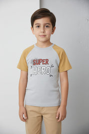 Styles Republic Boy's Super Hero Tee Shirt