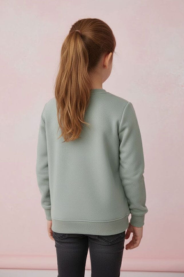 Minoti Girl's Believe In Uni-Corn Sweatshirt