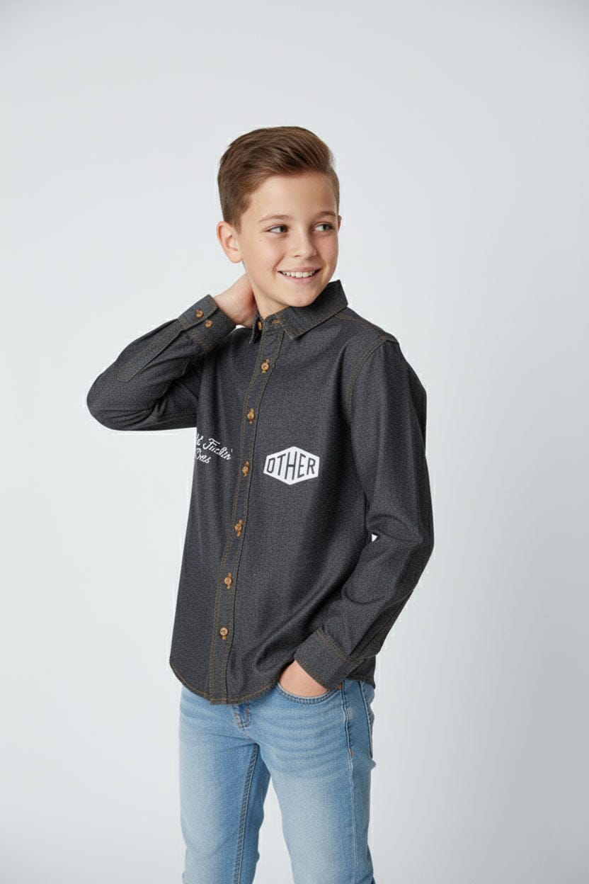 Styles Republic Boy's Other Denim Casual Shirt