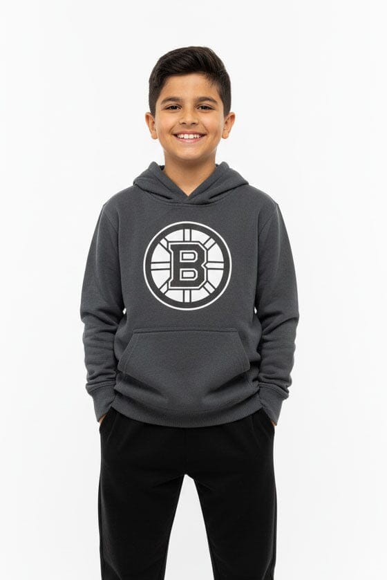 NHL Boy's Bruins Hockey Pullover Hoodie