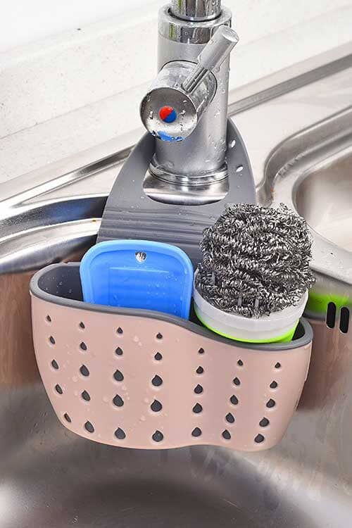 Sink Drain Storage Basket