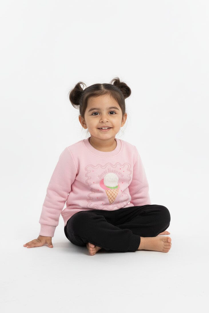 Baby Club Girl's Cone Sweatshirt