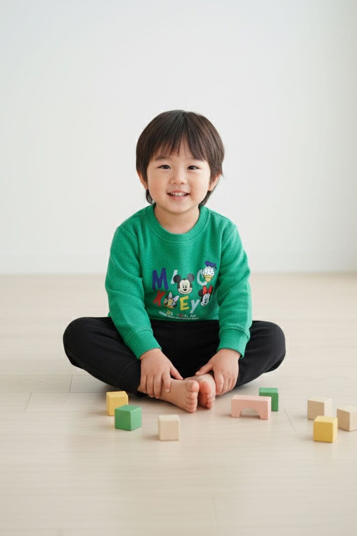 Boy's Mickey & Friends Fleece Sweatshirt