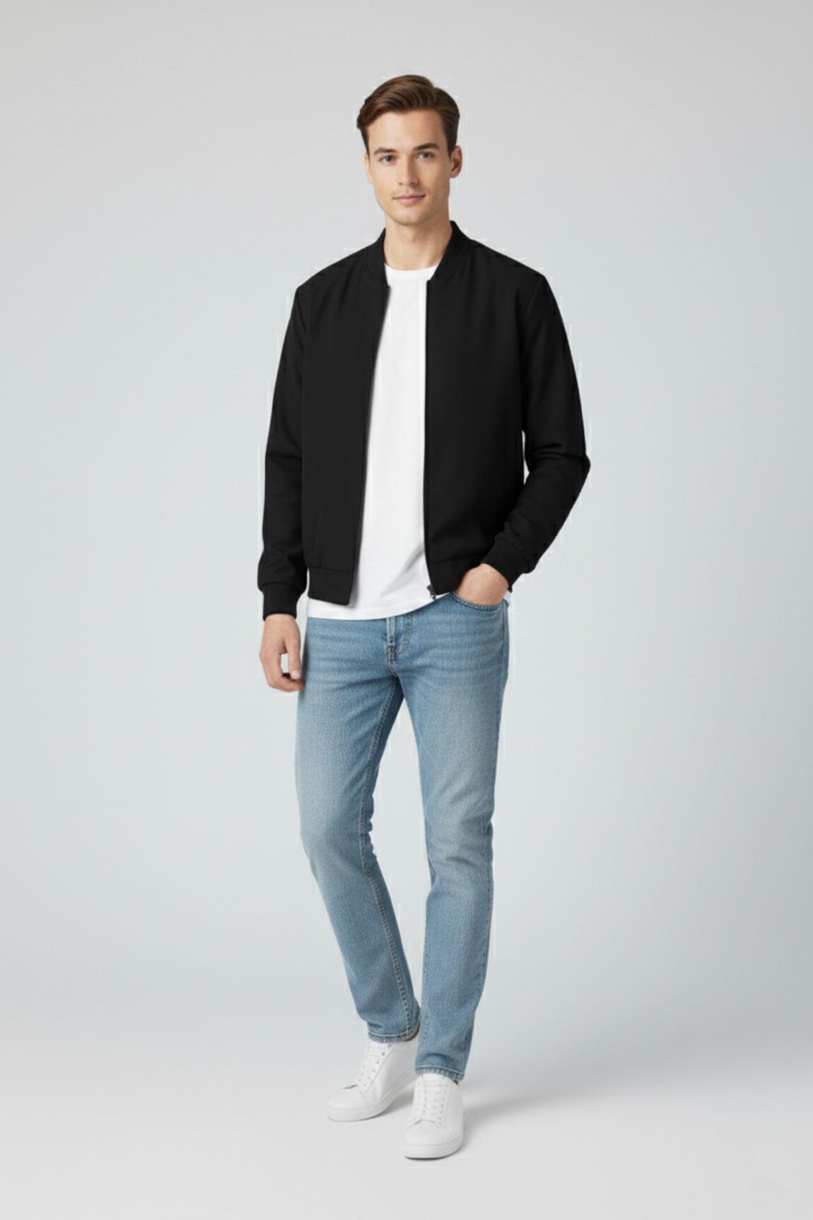 USQUARED Men's The Fifth Star Bomber Jacket