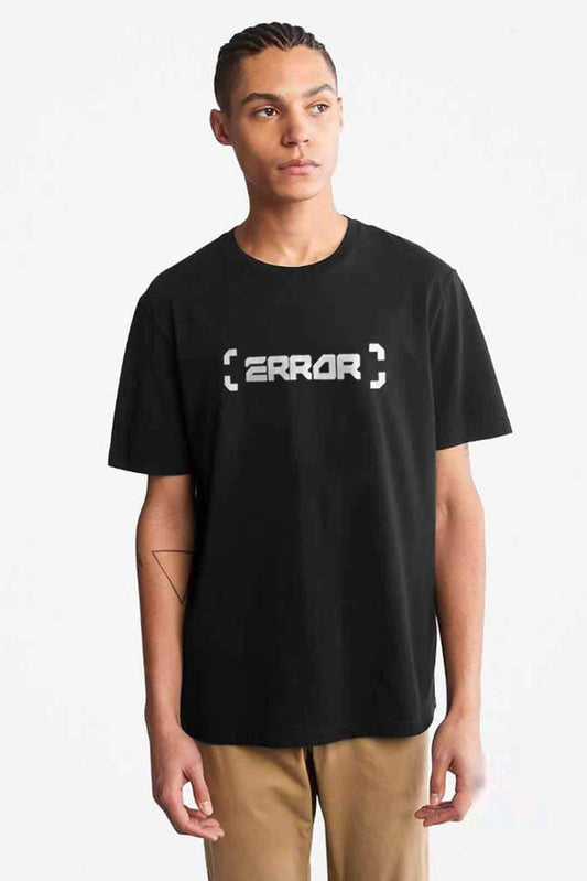 Polo Republica Men's Error Printed Crew Neck Tee Shirt