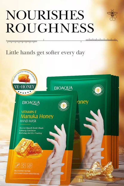 Bioaqua Vitamin E Manuka Honey Hand Mask