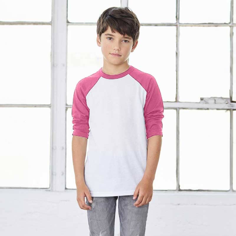 R-Youth Boy's Raglan Sleeves Tee Shirt Boy's Tee Shirt First Choice 