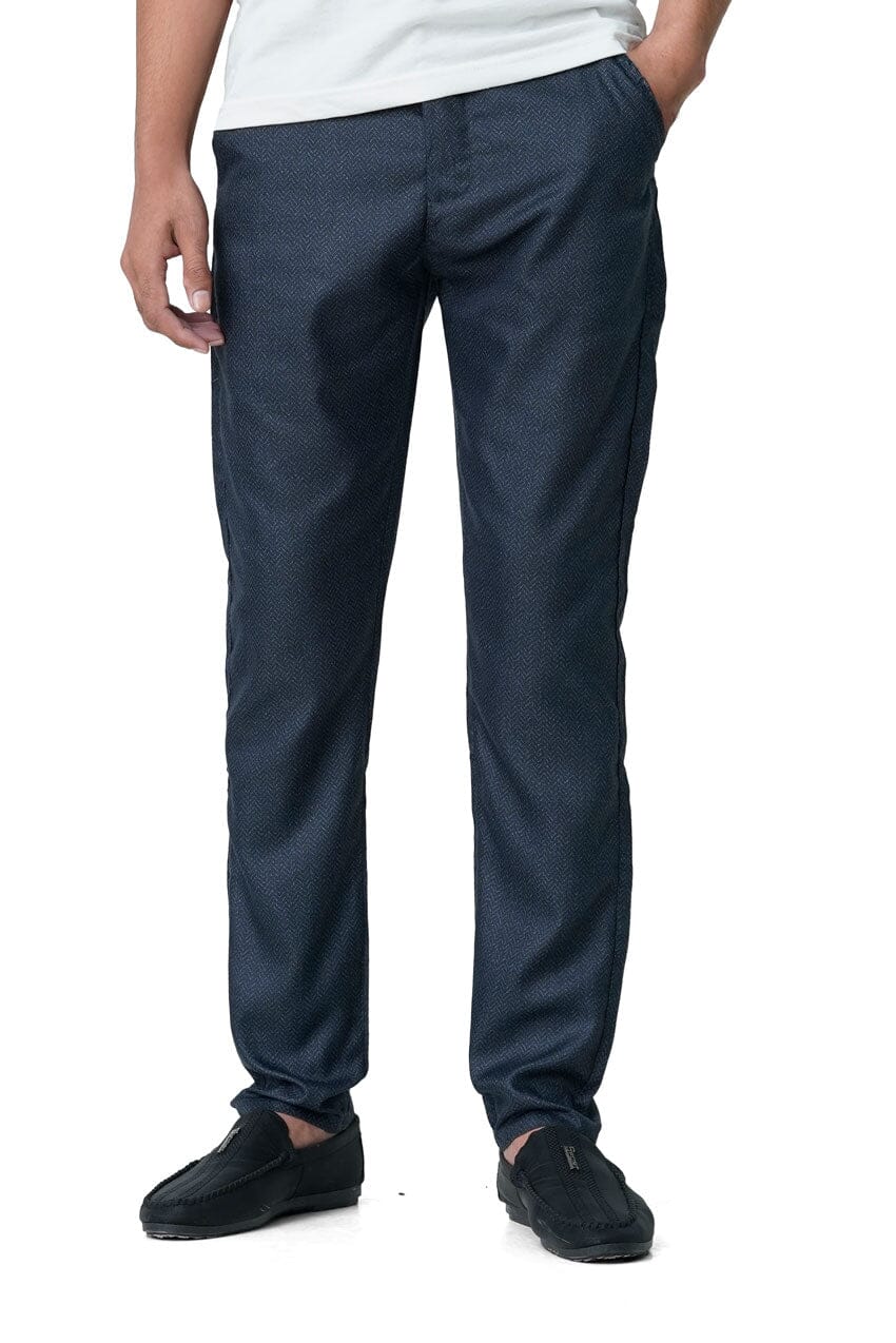 Scanner Men's Smart Fit Cotton Pants