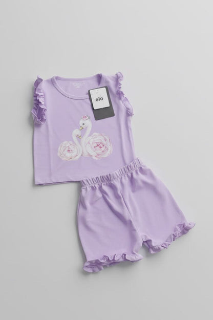 Polo Republica Girl's Swan Twin Set