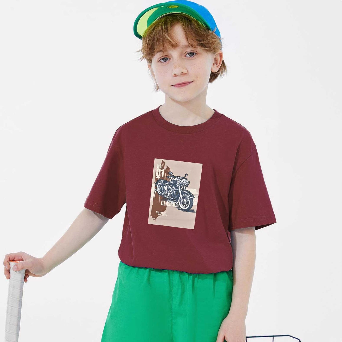 Polo Republica Boy's Classic Printed Tee Shirt