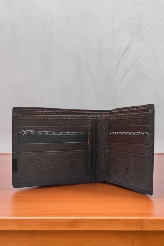 Oxenhide Men's KK-2 Genuine Leather Wallet Wallet Oxenhide Sale Basis 