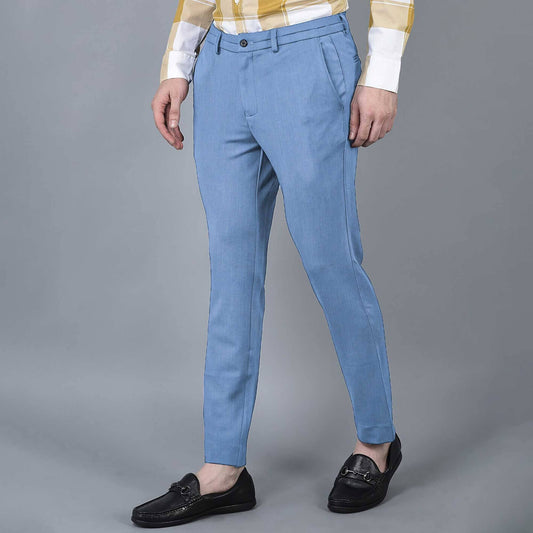 Daily Outfit Men's Slim Fit Chino Pants Men's Chino First Choice Blue 28 30