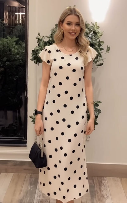 East West Women's Polka Dot Dress