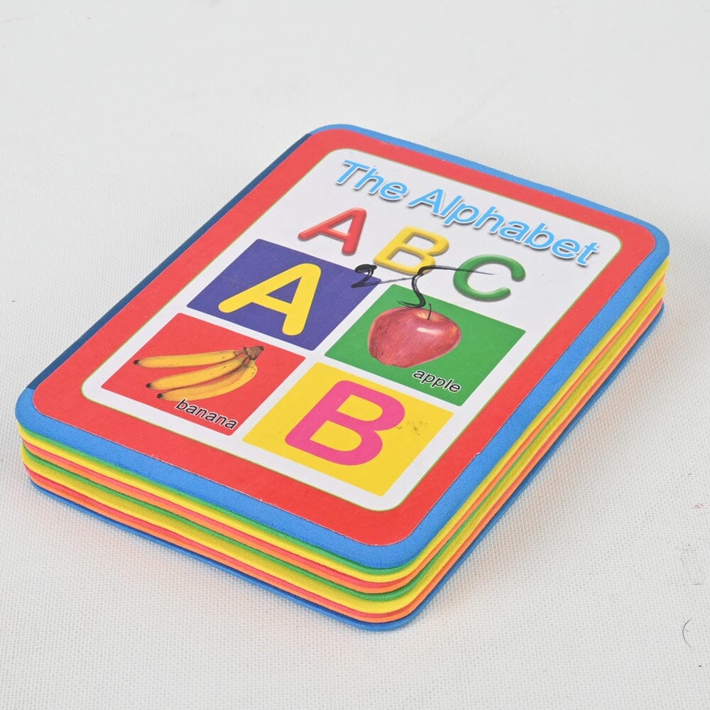 Kid's Foam Alphabet Learning Book With Pictures Book SRL 