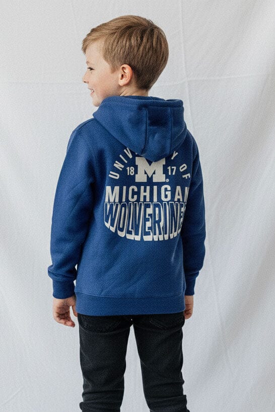 Gen 2 Boy's Wolverines Pullover Hoodie