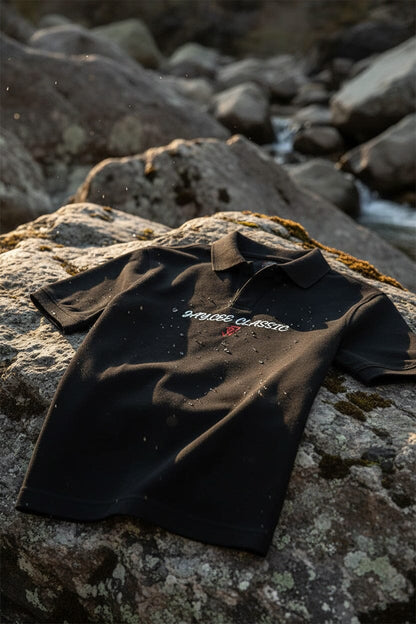 Jay Cee Men's Johnny Collar Embroidered Polo Shirt