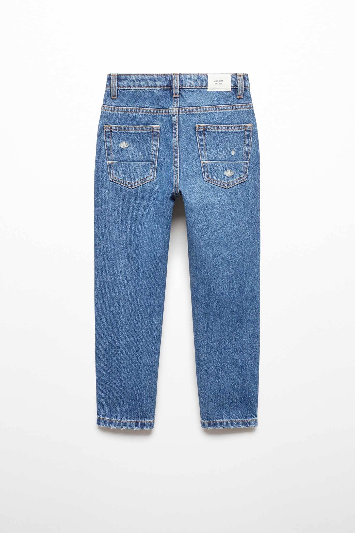TN Boy's Regular Fit Distressed Denim