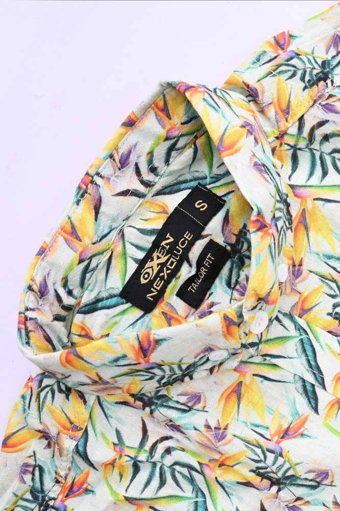 Nexoluce Men's Derbent Tailor Fit Casual Shirt