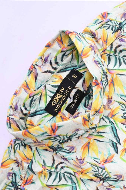 Nexoluce Men's Derbent Tailor Fit Casual Shirt