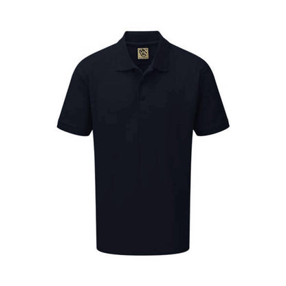 Men's Camrose Short Sleeve Pique Polo Shirt Men's Polo Shirt Image Navy XXS 