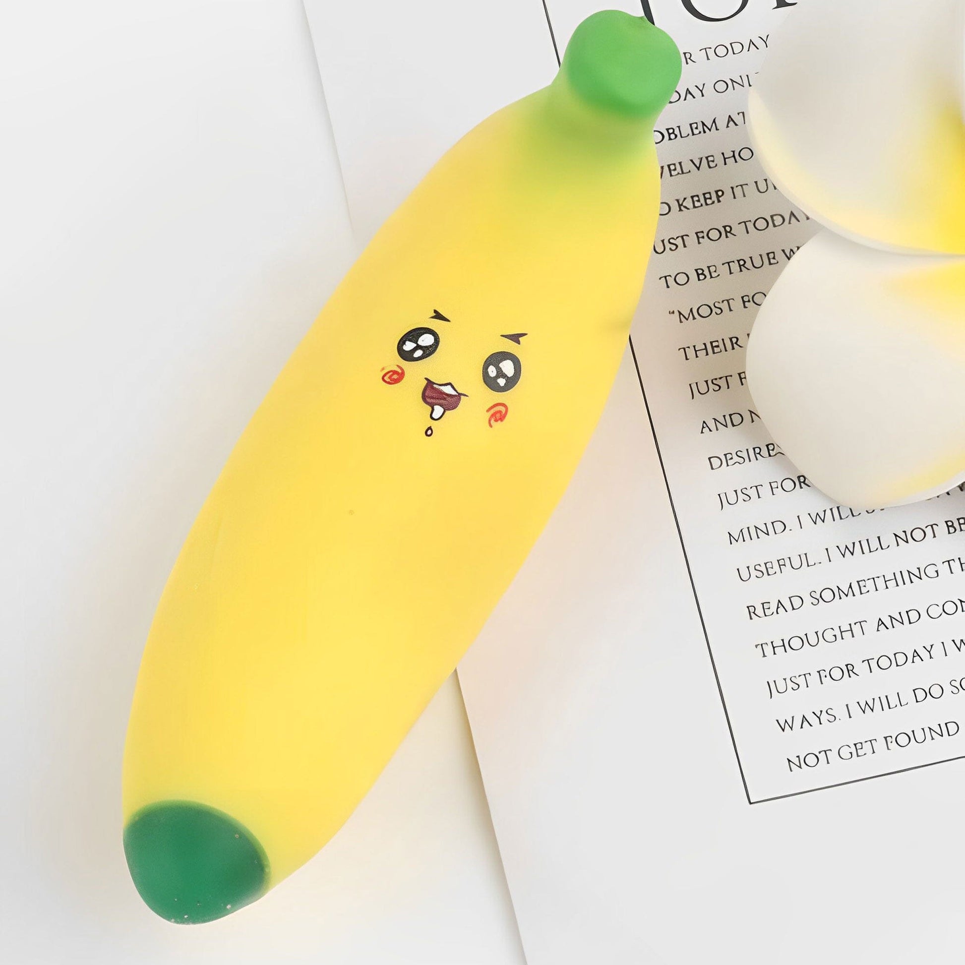 Banana & Corn Shape Fidget Autism Stress Relief Squishy Toy Toy RAM Banana 