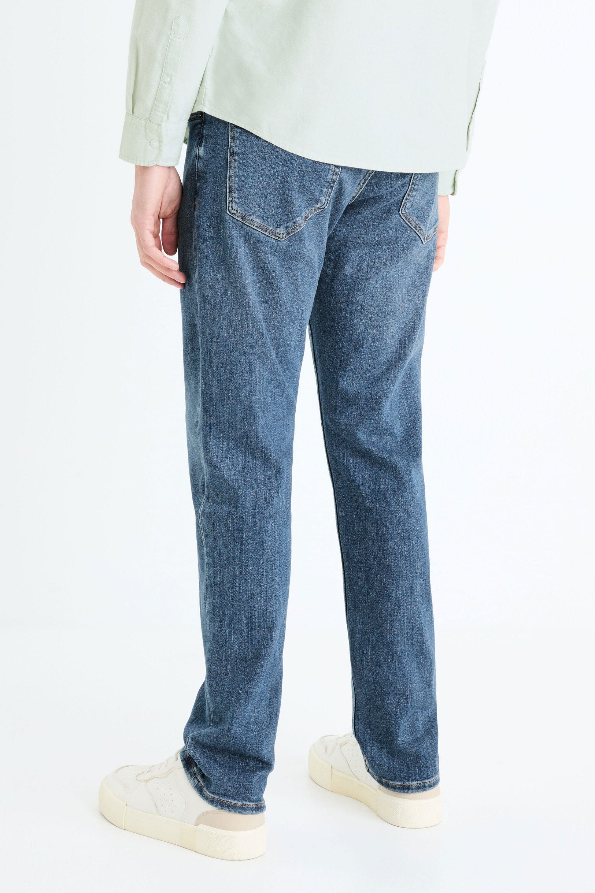 Celio Men's Straight Fit Classic Denim Jeans