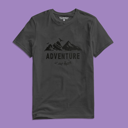 Polo Republica Men's Mountain Adventure Printed Crew Neck Tee Shirt Men's Tee Shirt Polo Republica 