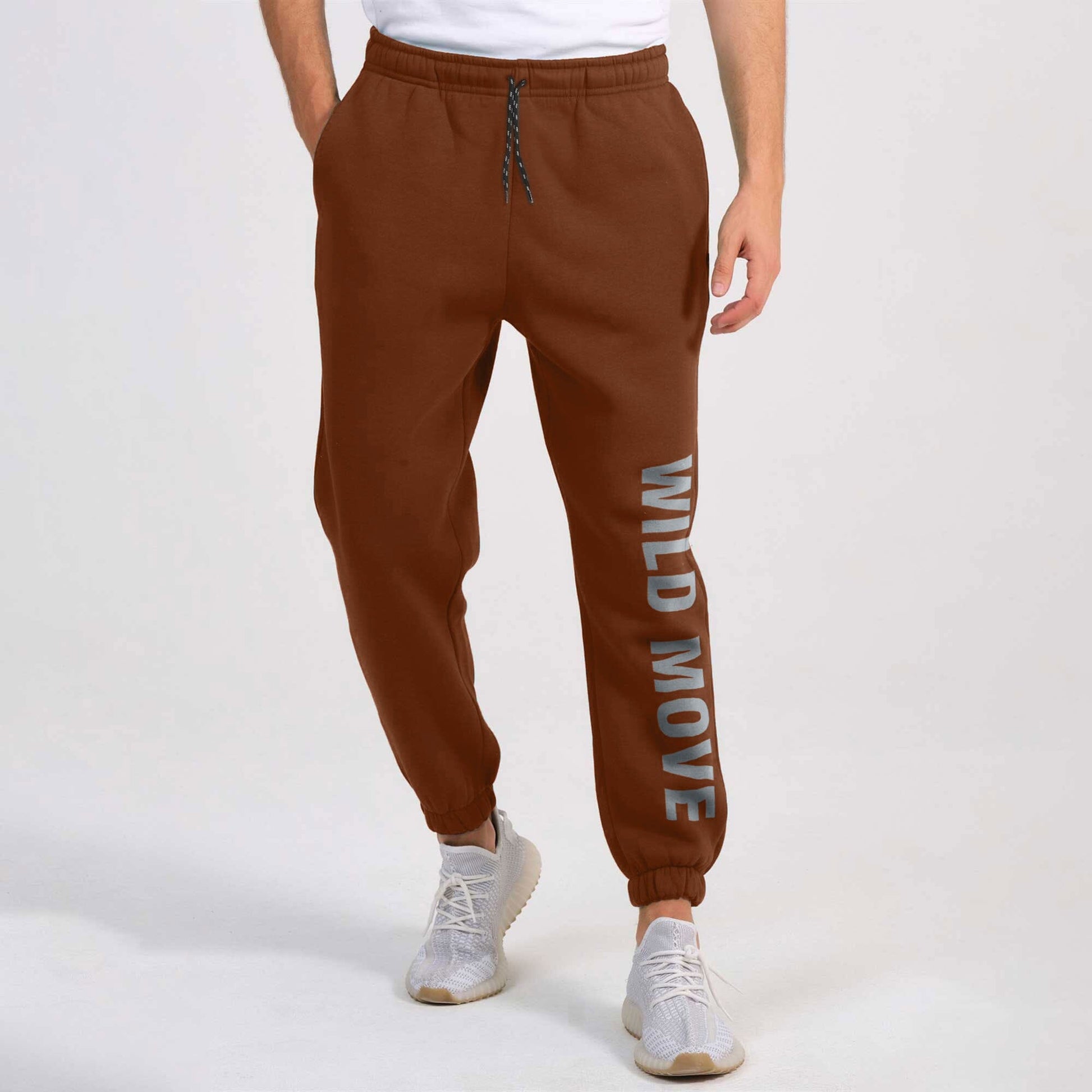 MAX 21 Men's Wild Move Fleece trousers Men's Trousers SZK Rust & Sky S 