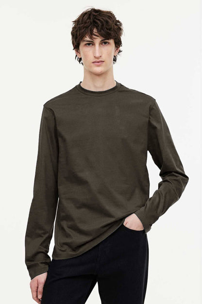 LE Men's Long-Sleeve Crew Neck Tee