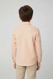 Styles Republic Boy's Embroidered Badge Casual Shirt