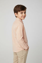 Styles Republic Boy's Embroidered Badge Casual Shirt