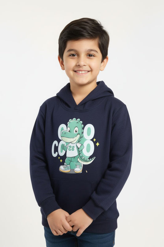 Baby Club Kid's Crocodile Pullover Hoodie