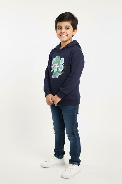 Baby Club Kid's Crocodile Pullover Hoodie