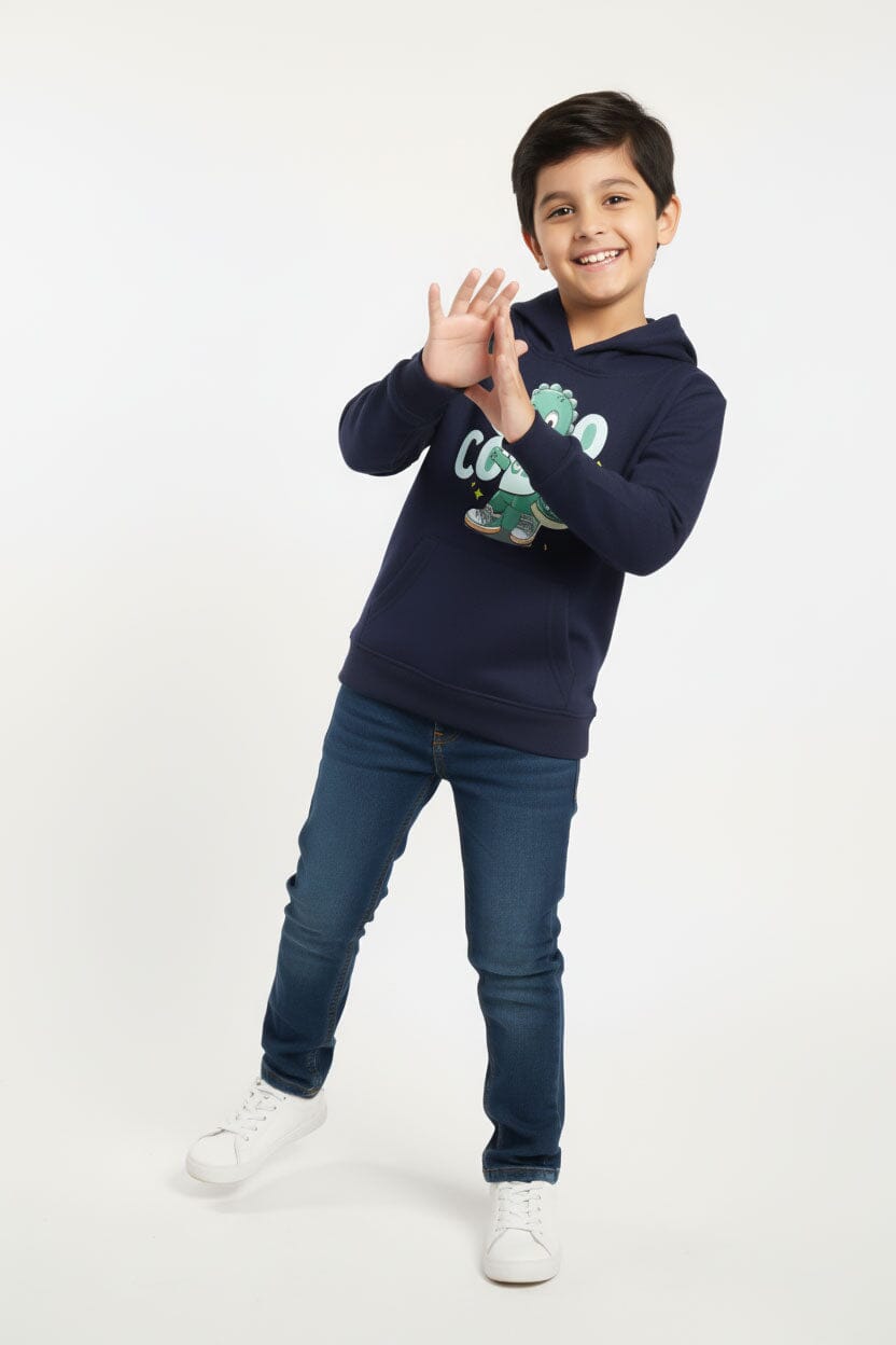 Baby Club Kid's Crocodile Pullover Hoodie