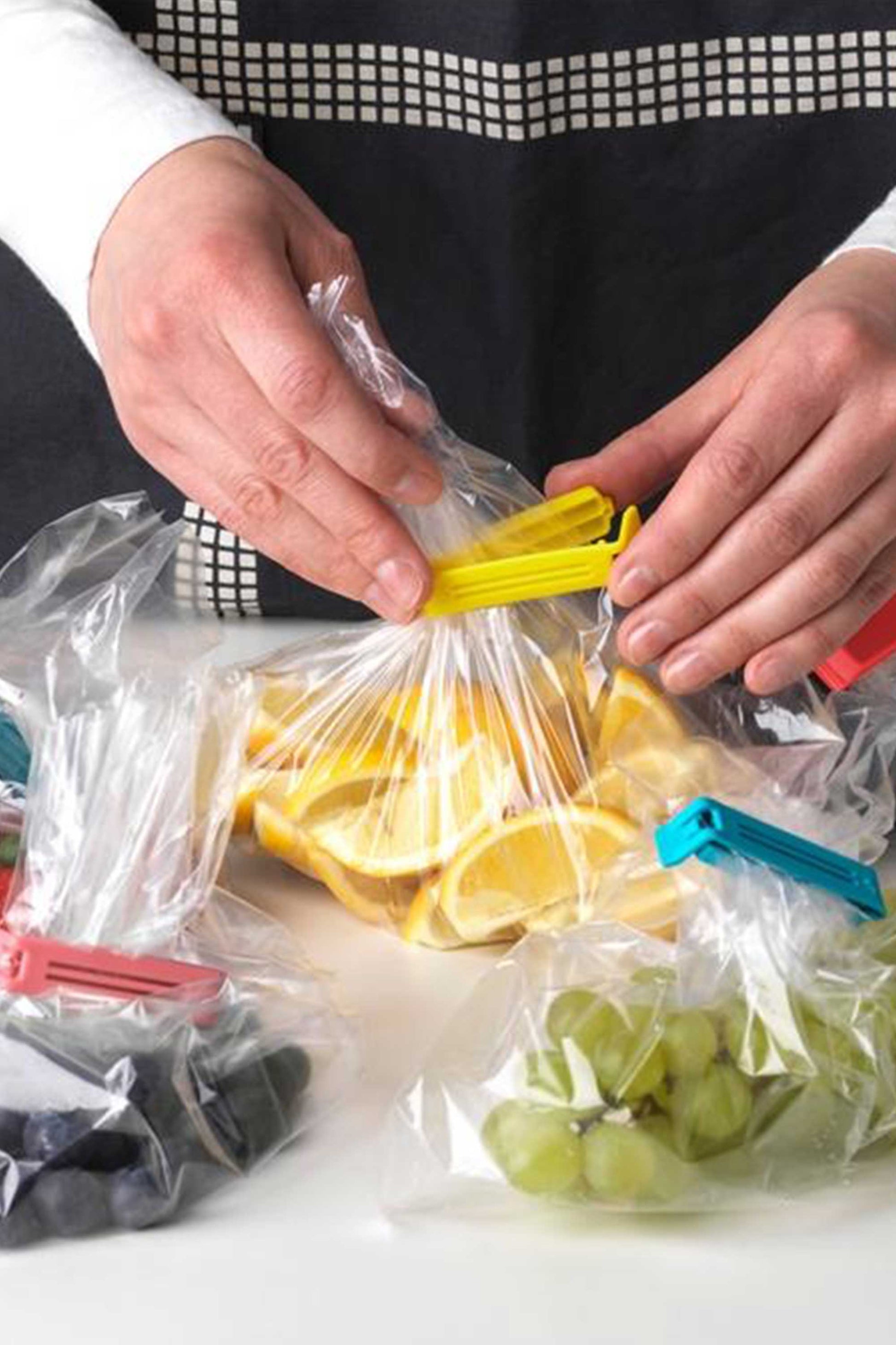 Phoenix Plastic Food Bag Clips - Pack Of 10