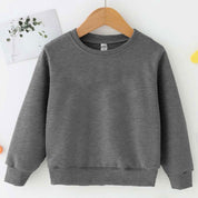 Rabbit Skins Kid's Solid Fleece Sweat Shirt Kid's Sweat Shirt SNR Graphite 2 Years 