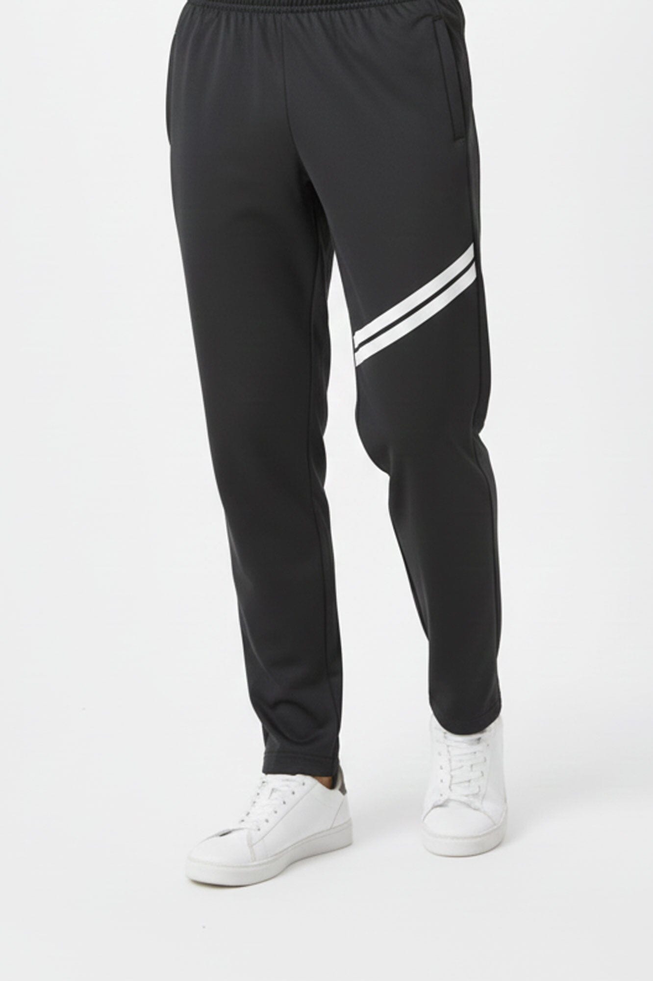 Men's Diagonal Striped Activewear Trouser