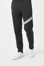 Men's Diagonal Striped Activewear Trouser