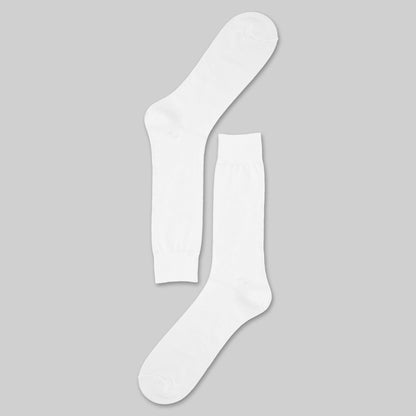Gol Men's Combed Cotton Dress Socks Socks KHP White EUR 40-44 
