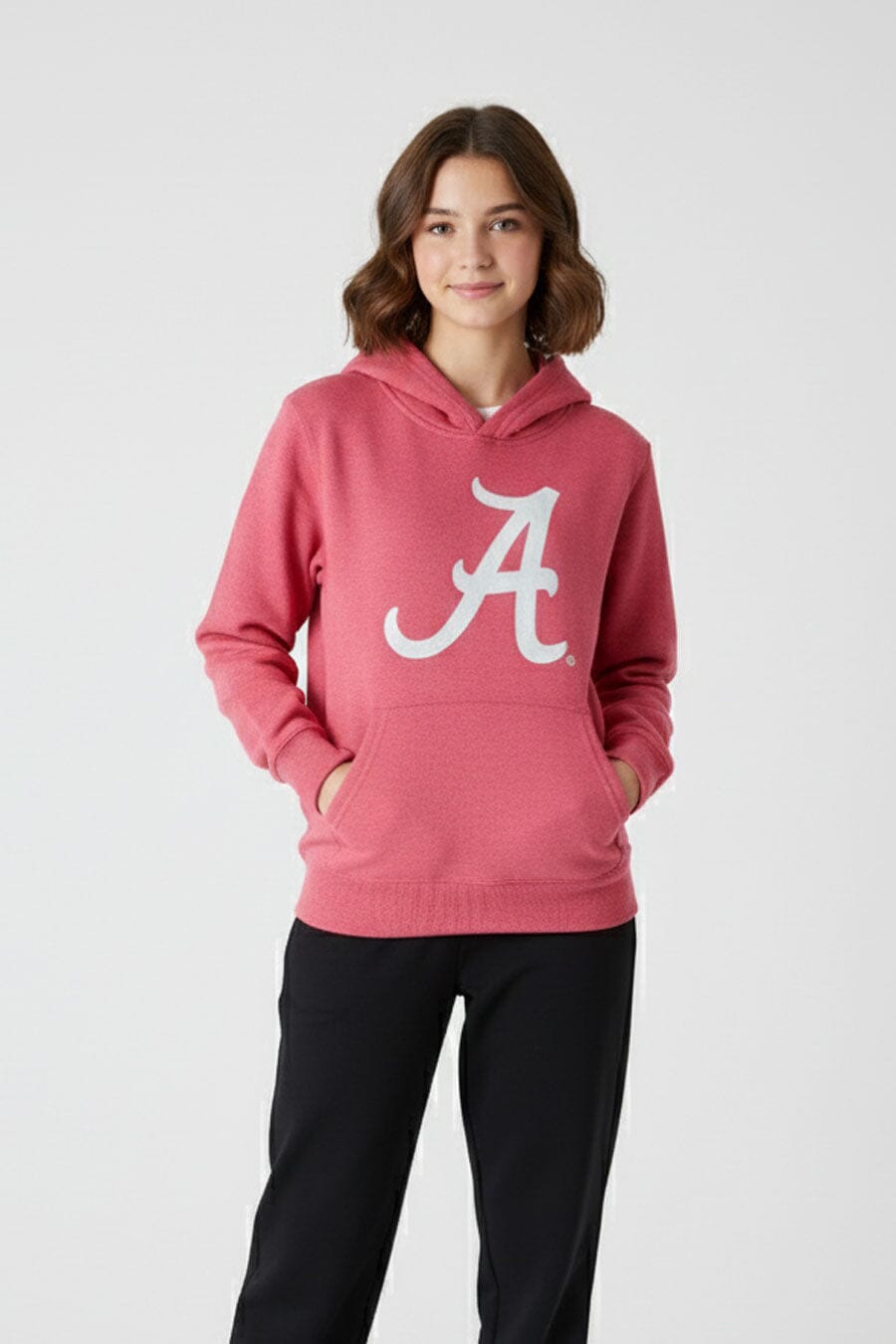 Gen 2 Girl's Crimson Pullover Hoodie