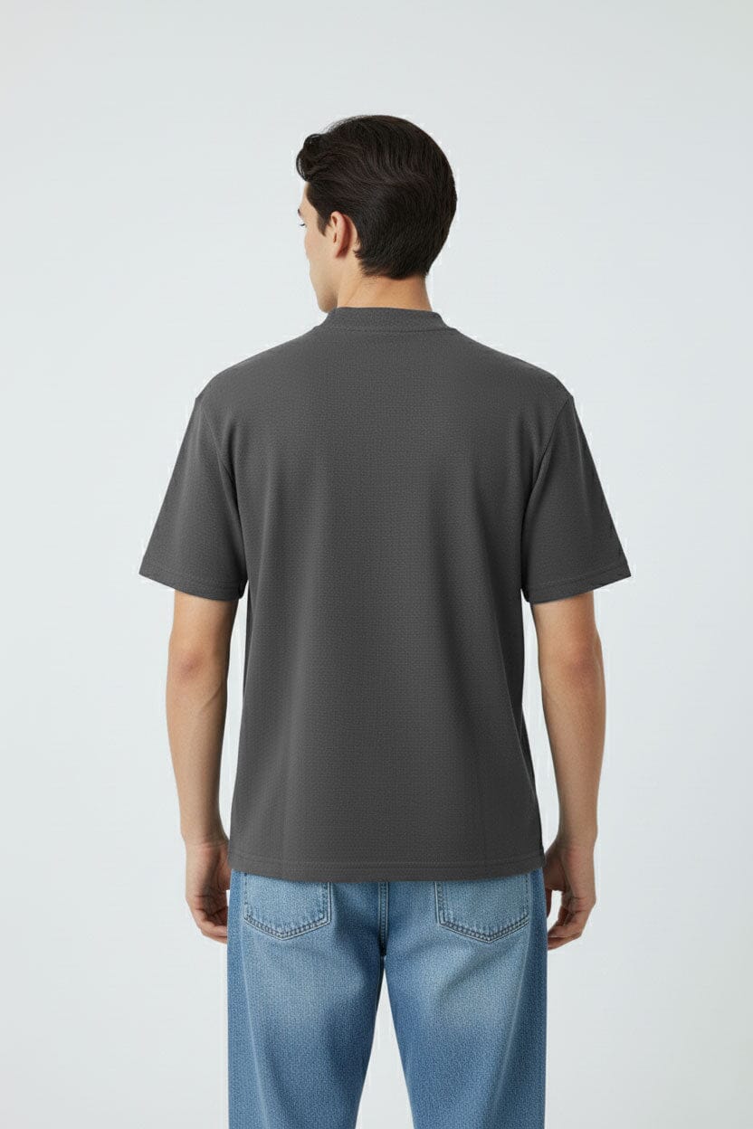 Men's Basic Pique Tee Shirt