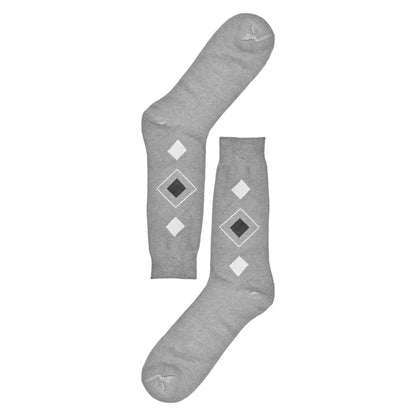 Men's Box Pattern Design Regular Dress Socks Socks RKI D6 EUR 36-44 