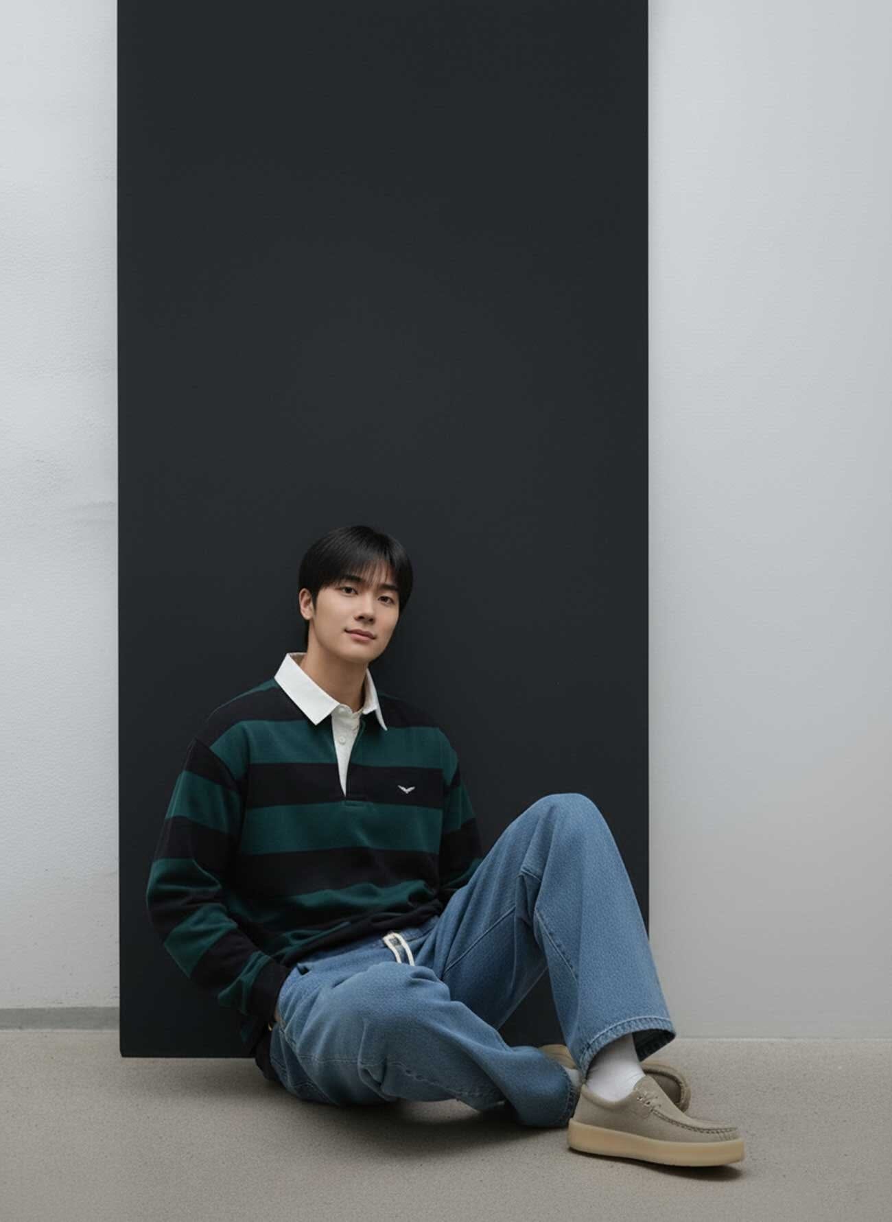 Bottle Green & Black